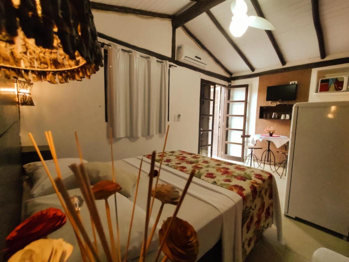 Chale De Charme Mandomai - Suites Com Cozinha Compacta, Suites Com Cooktop E Chale Com Cozinha 伊利亚贝拉 外观 照片